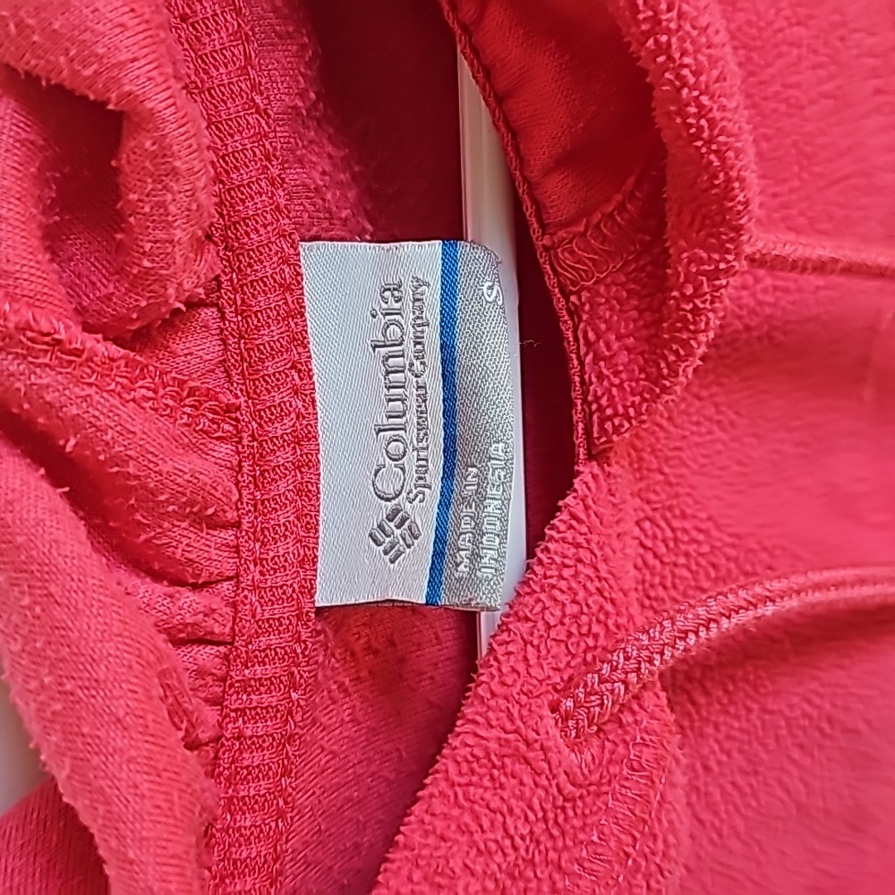 Columbia Pull-Over Fleece Hoodie in Women's Size Small - Picture 3 of 6